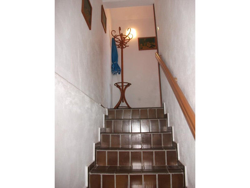 Die Ferienwohnung Nr. 4 hat eine eigene Treppe zwischen den beiden Etagen.